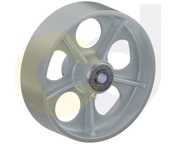 CASTERDEPOT TOP PLATE CASTERS - CAST IRON WHEEL - CAPACITIES UP TO 2500 LBS.