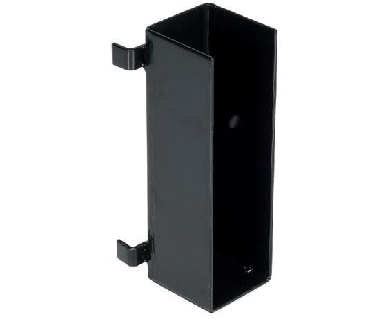 BRACKETS AND END CAPS FOR GUARD RAILS