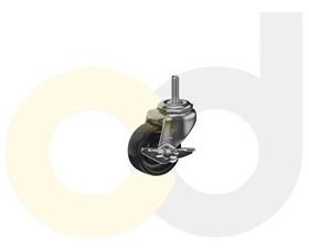 THREADED STEM CASTERS WITH POLYOLEFIN WHEELS