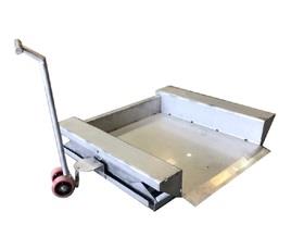 STAINLESS STEEL SEMI PORTABLE GROUND LEVEL LIFT